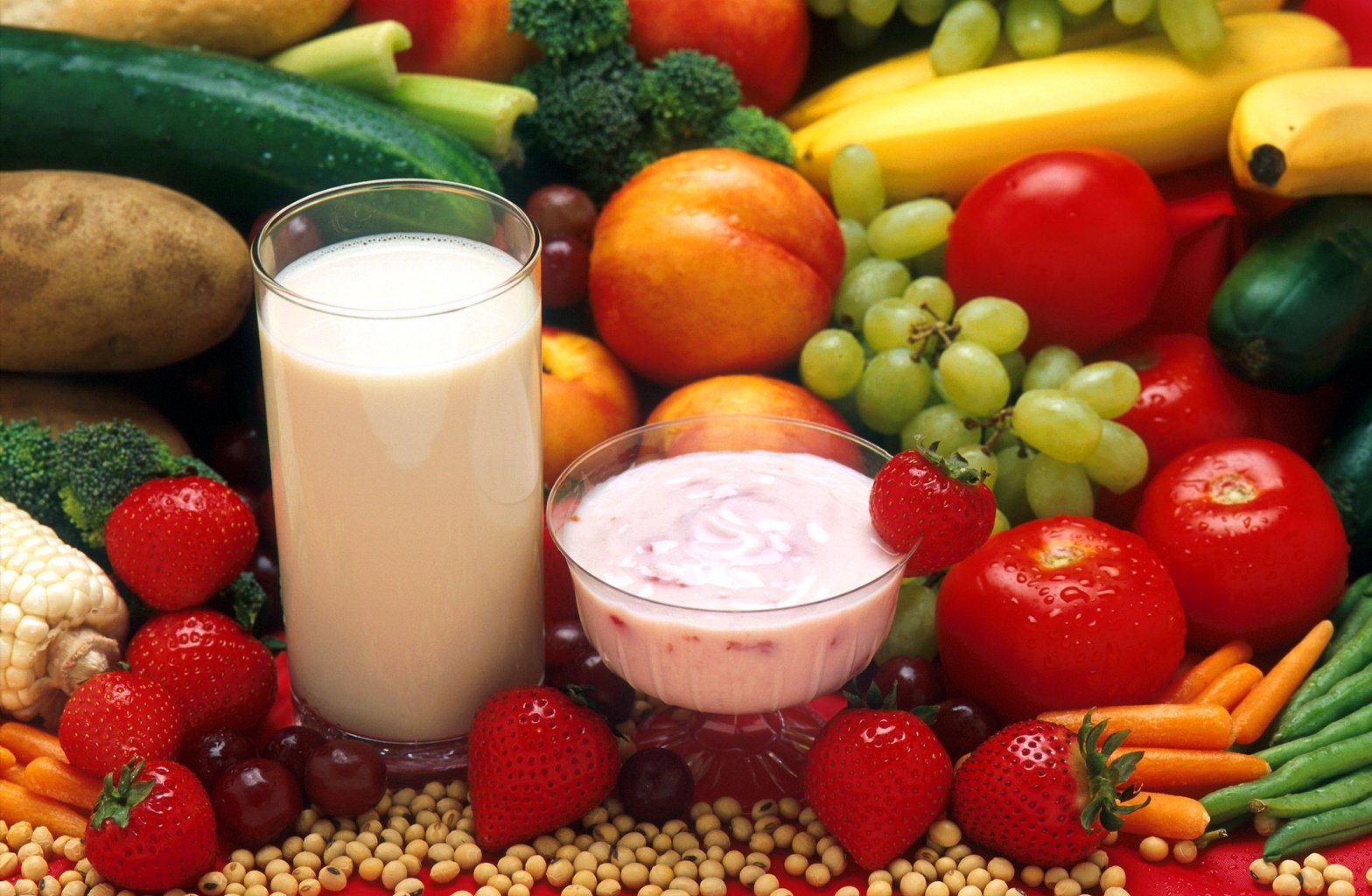 Dairy, Fruits, and Vegetables